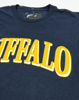 Buffalo Collegiate Style Navy & Gold Short Sleeve Shirt