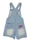 Women's Buffalo Bills Denim Shortalls