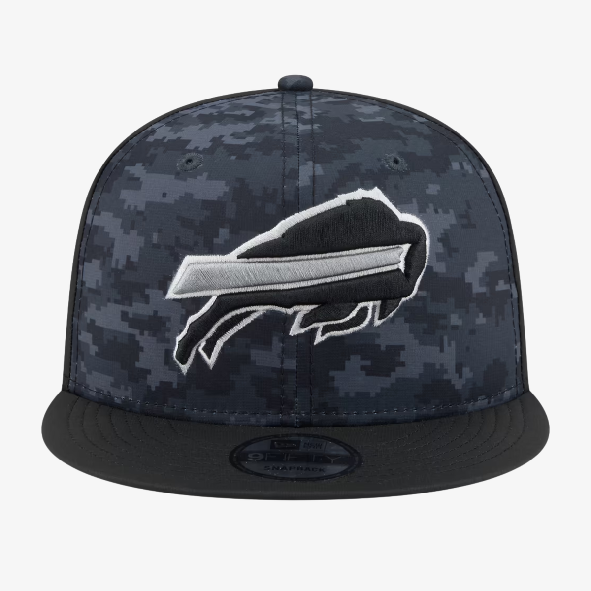 New Era Black Buffalo Bills 2026 Salute To Service 9FIFTY Snapback Hat