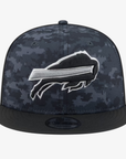New Era Black Buffalo Bills 2026 Salute To Service 9FIFTY Snapback Hat