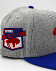 New Era Buffalo Bills Retro Heather Gray 59Fifty Fitted Hat