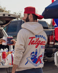 Buffalo Tailgate Club Cream Hoodie