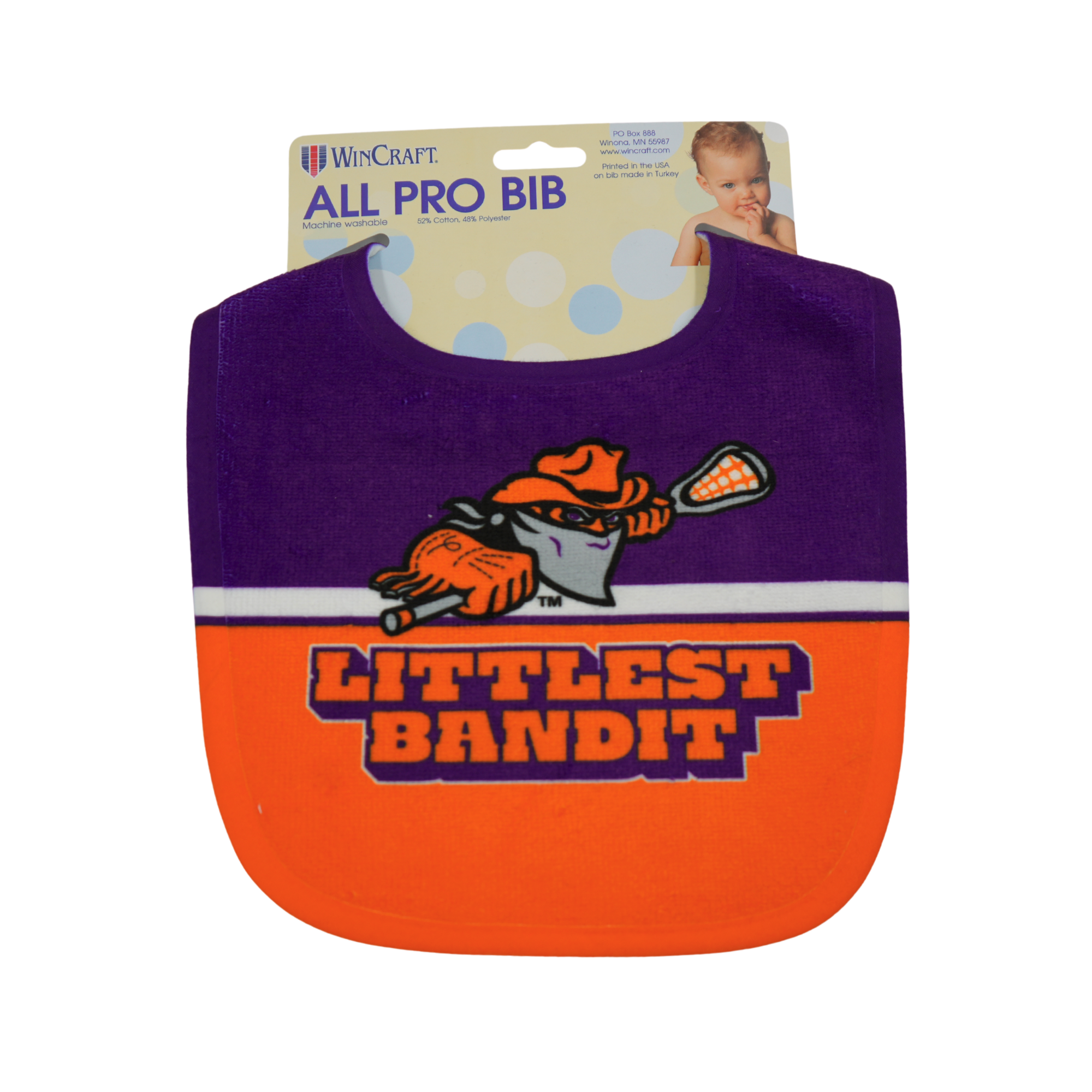 Buffalo Bandits Littlest Bandit Bib