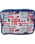 Buffalo Bills Billieve Print Clear Cosmetic Bag