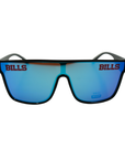 Buffalo Bills Black Reflective Square Sunglasses