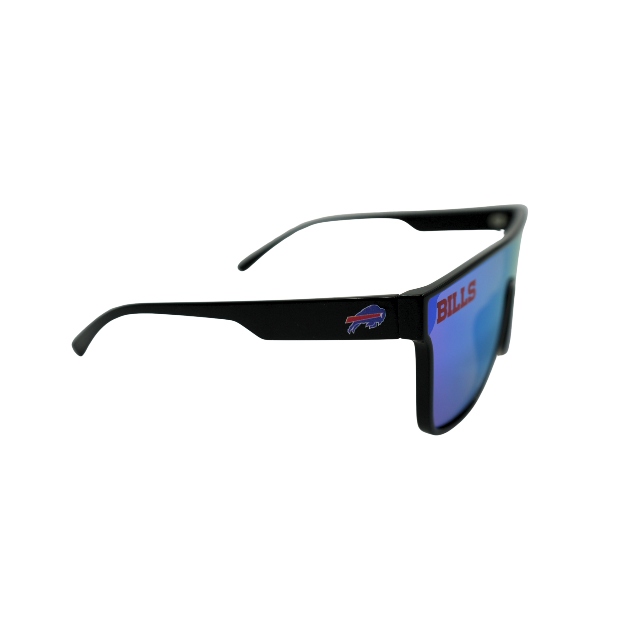 Buffalo Bills Black Reflective Square Sunglasses