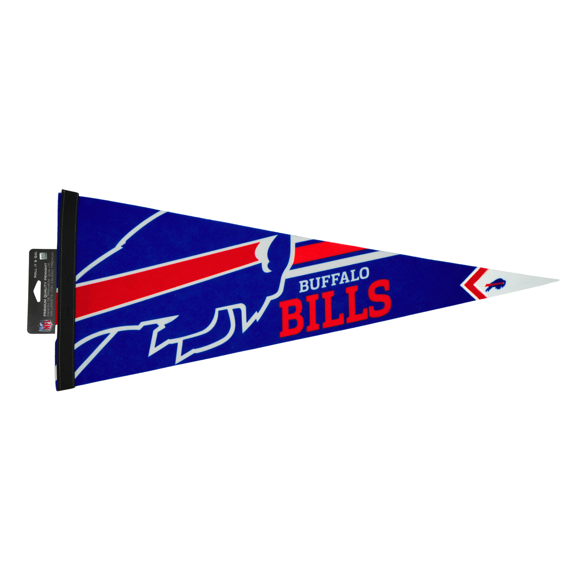 Buffalo Bills Blue Charging Logo Pennant