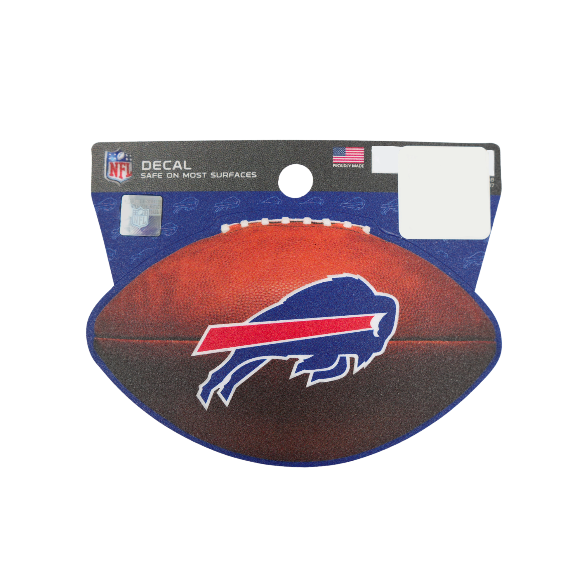 Buffalo Bills Charging Logo Football Decal