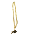Buffalo Bills Charging Logo Gold Chain