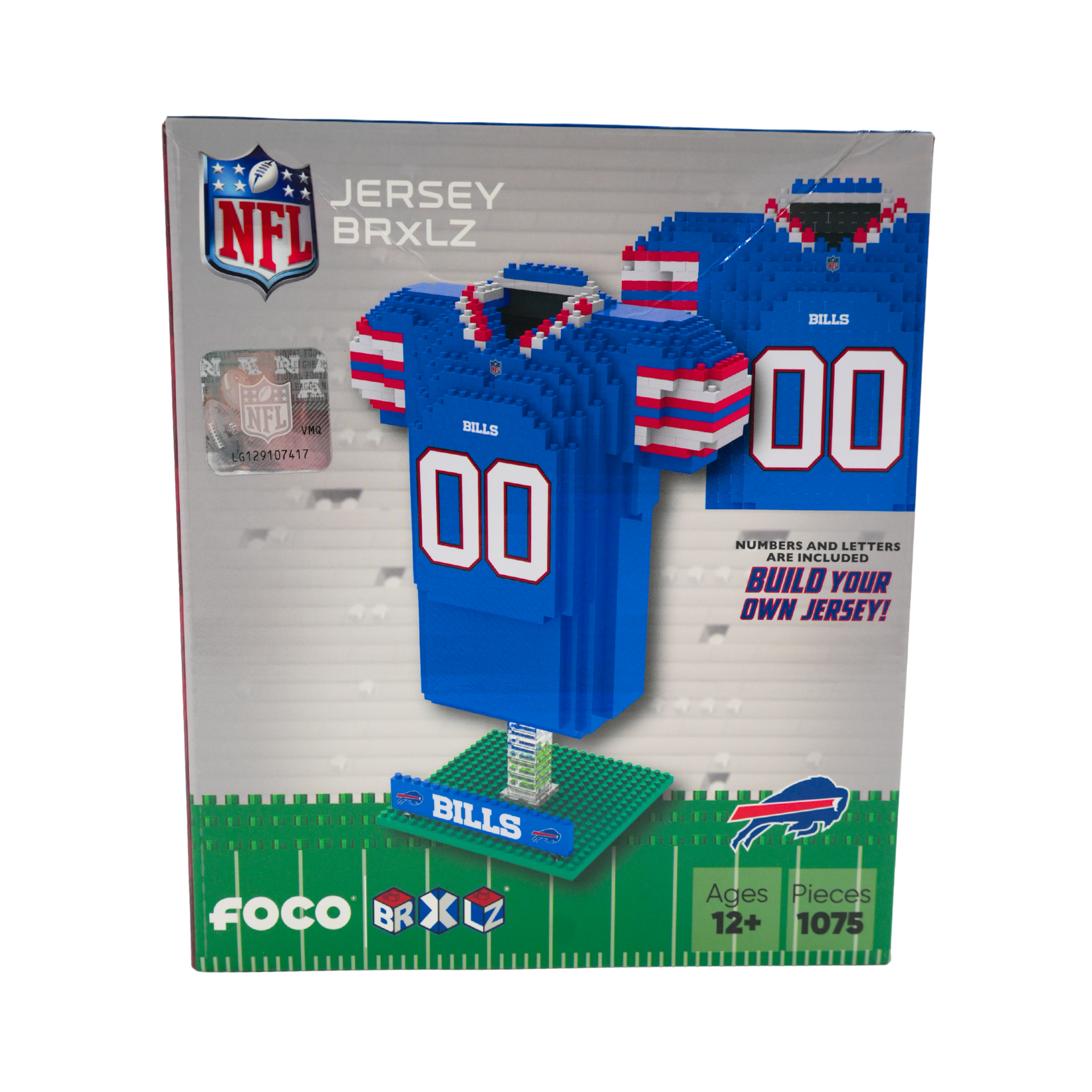 Buffalo Bills Customizable Jersey 3D BRXLZ Set | The BFLO Store
