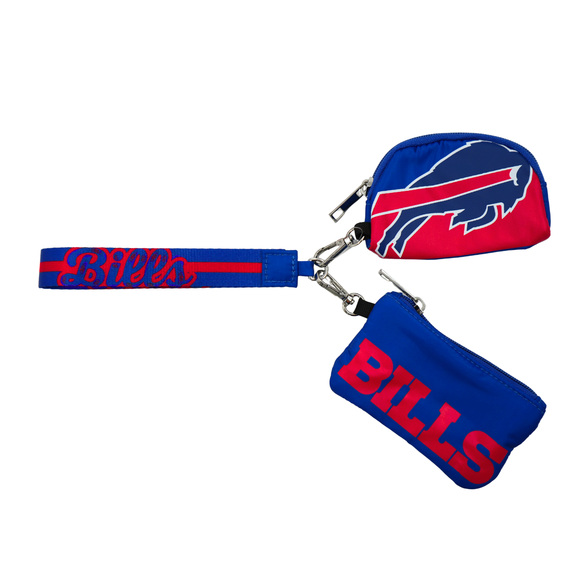 Buffalo Bills Double Coin Purse Wristlet