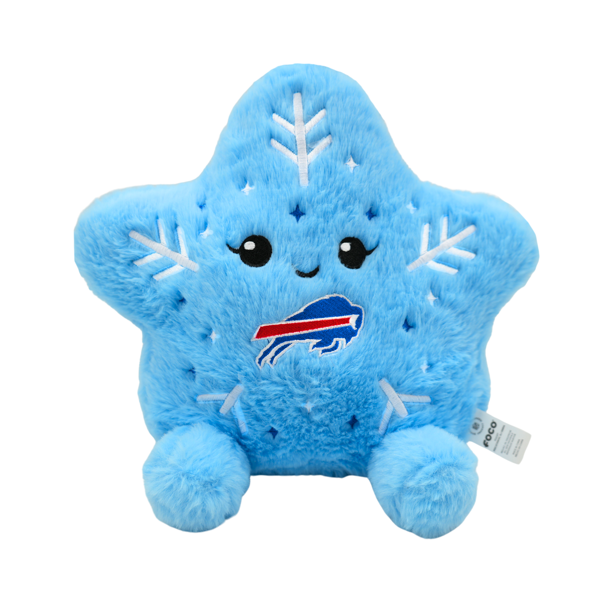 Buffalo Bills Embroidered Snowflake Plushie