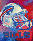 Buffalo Bills Helmet Diamond Painting Craft Kit