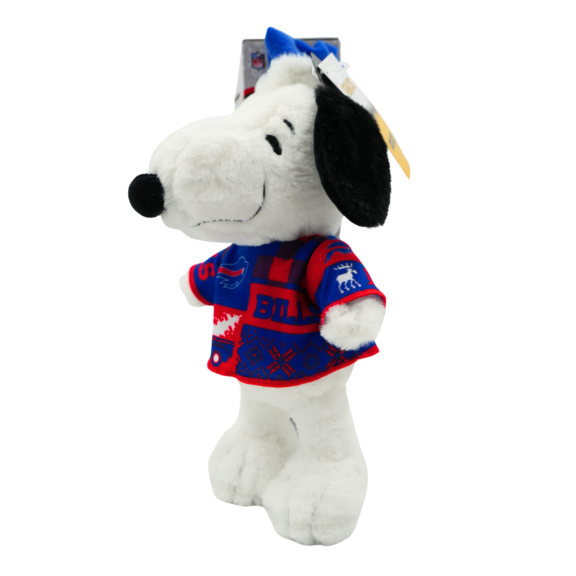 Buffalo Bills Holiday Winter Sweater Snoopy Plushie