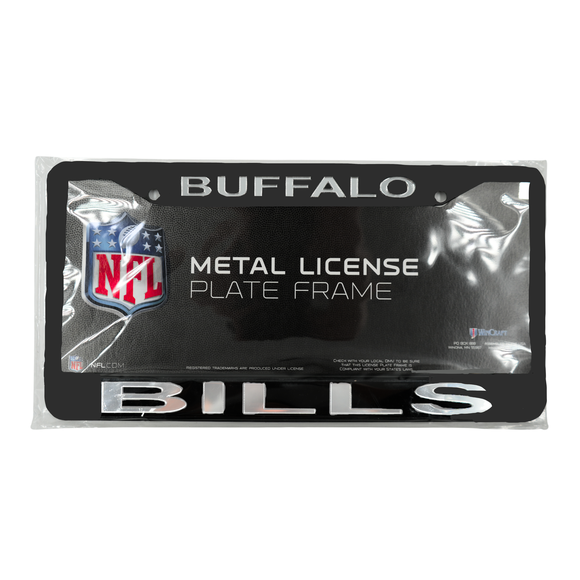 Buffalo Bills Metal License Plate Frame