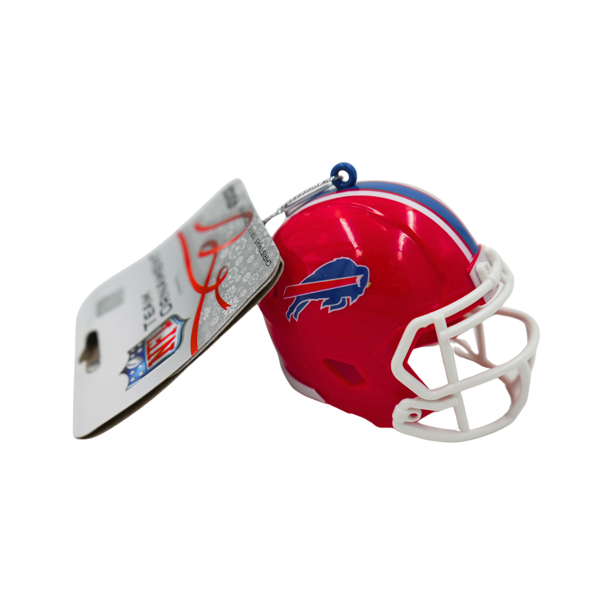 Buffalo Bills Red Helmet Holiday Ornament