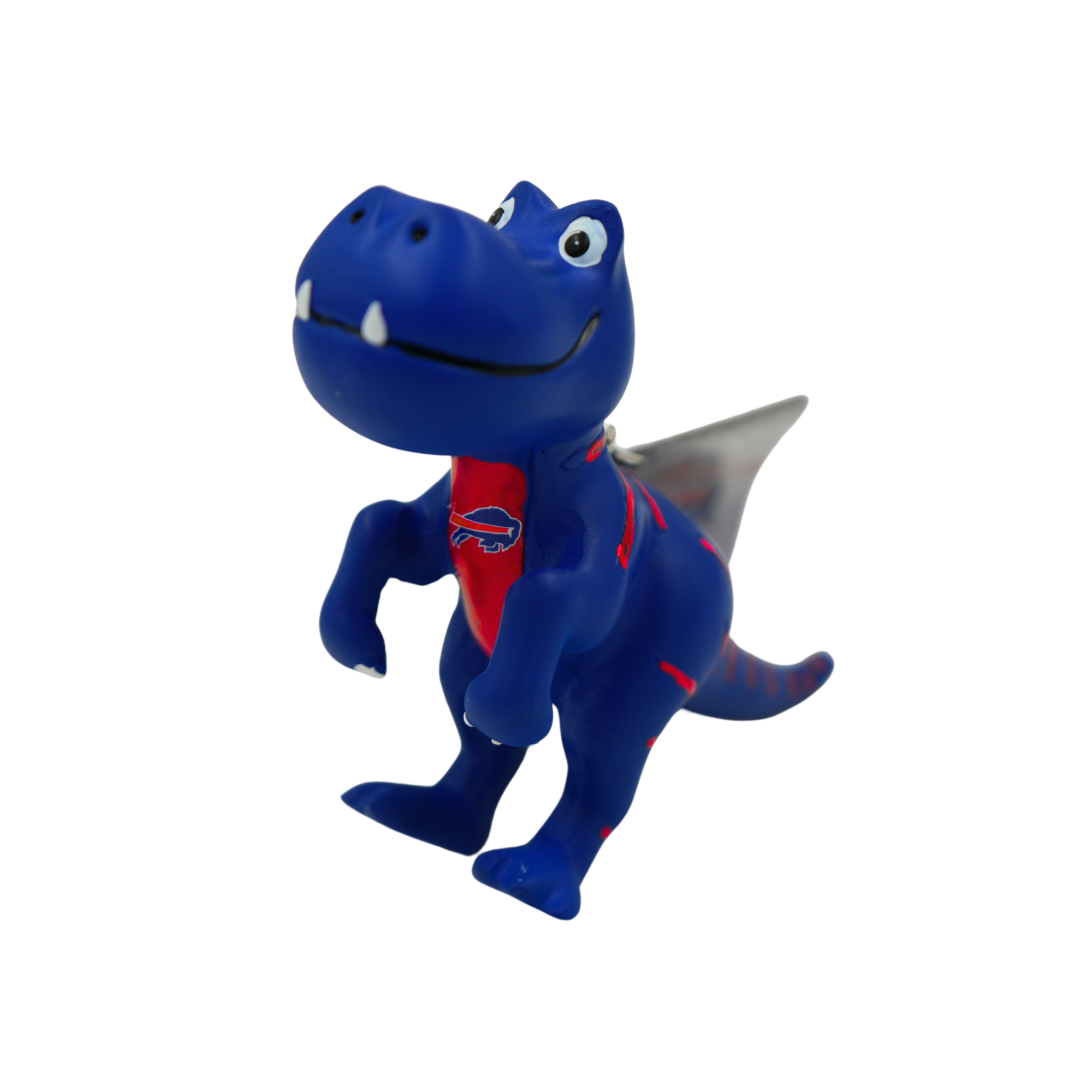 Buffalo Bills Red & Blue Tyrannosaurus Rex Holiday Ornament