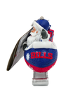 Buffalo Bills Santa In A Football Sleigh Holiday Ornament