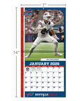 Buffalo Bills Team 2026 Mini Wall Calendar