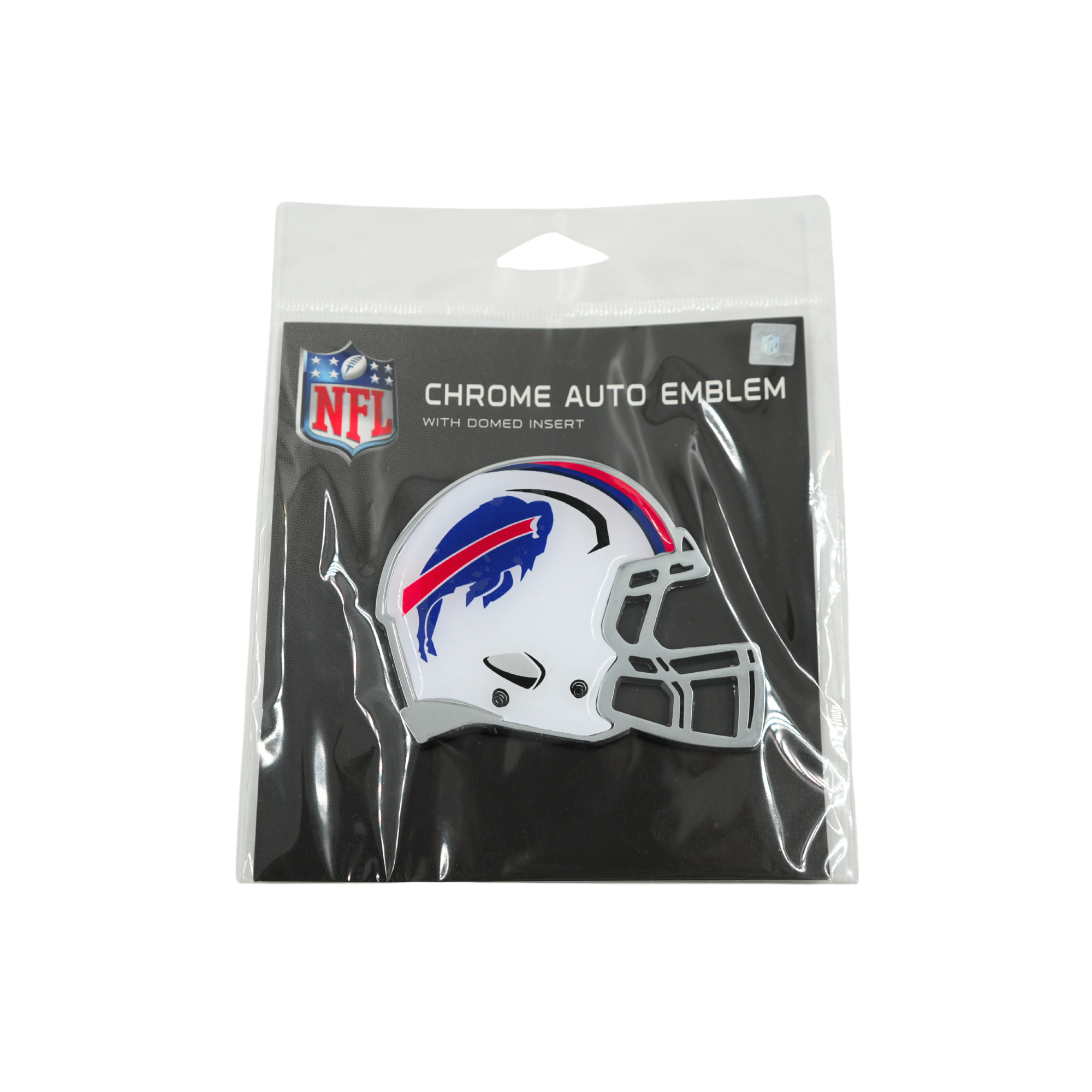 buffalo football helmet Buffalo Bills White Helmet Chrome Emblem