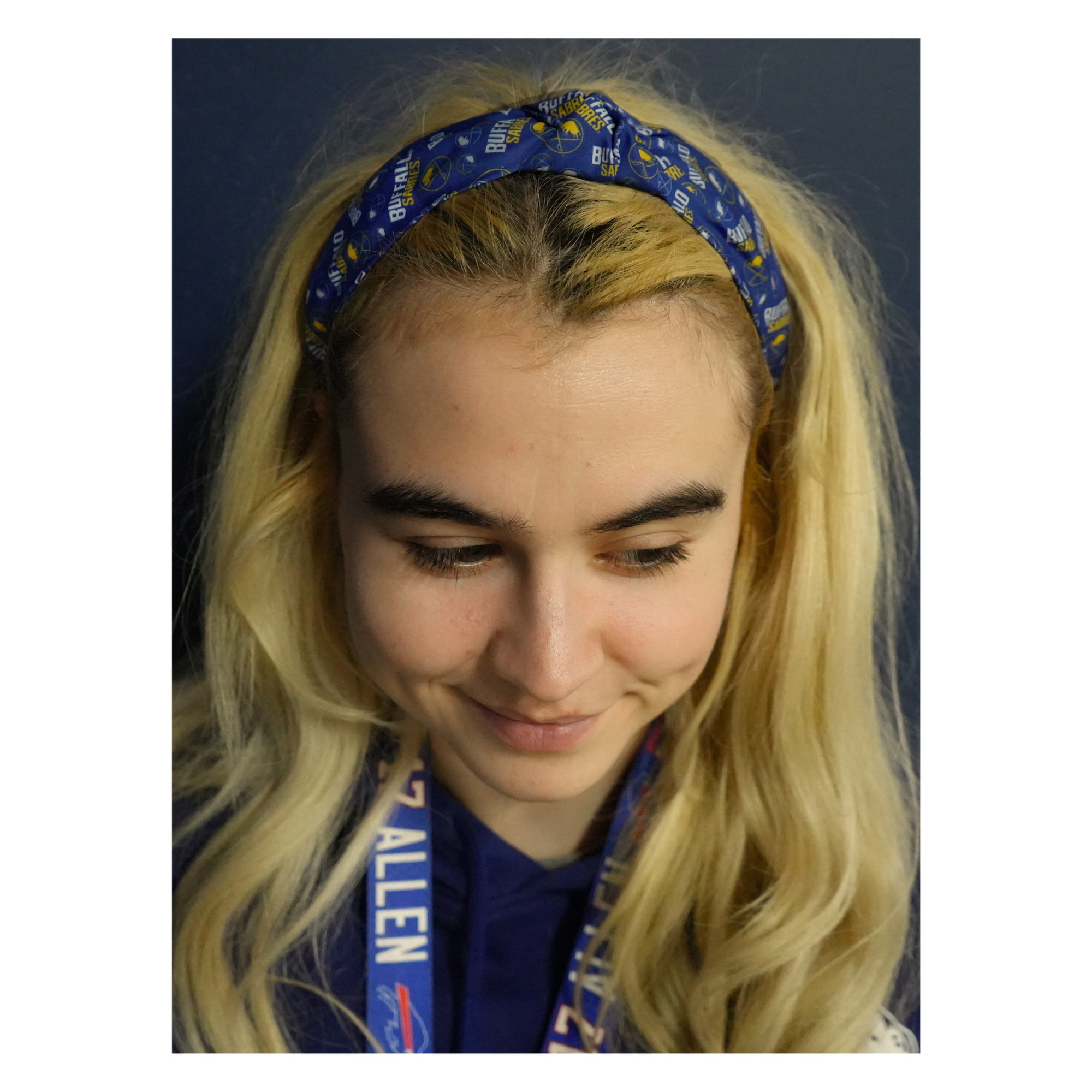Buffalo Sabres Logo Headband