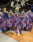 Zubaz Buffalo Bills Zebra Royal Tundra Tux Snowsuit