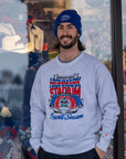 Homage Buffalo Bills Highmark Stadium Farewell Season Ash Crewneck Sweatshirt