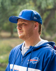 New Era 9SEVENTY Buffalo Bills 2025 Sideline Hot Weather Royal Adjustable Cap