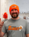Buffalo Bandits 90s Logo Athletic Orange Knit