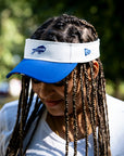 New Era Buffalo Bills 2025 Training Camp White & Royal Visor
