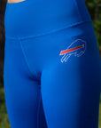 Women's Buffalo Bills Wordmark Royal Blue Leggings