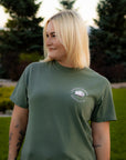 Booffalo! Moss Green Short Sleeve Shirt