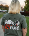 Booffalo! Moss Green Short Sleeve Shirt