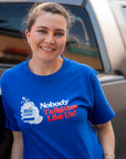 Labatt Nobody Tailgates Like Us! Deep Royal T-Shirt