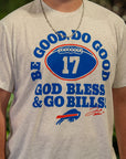 Homage Josh Allen MVP Speech Quote Ash T-Shirt