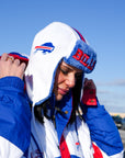 Buffalo Bills Knit Helmet Fashion Trapper