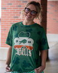Buffalo Bills Irish Flag & Shamrocks Green T-Shirt