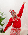 Red "Buffalo" with Polish White Eagle Crewneck