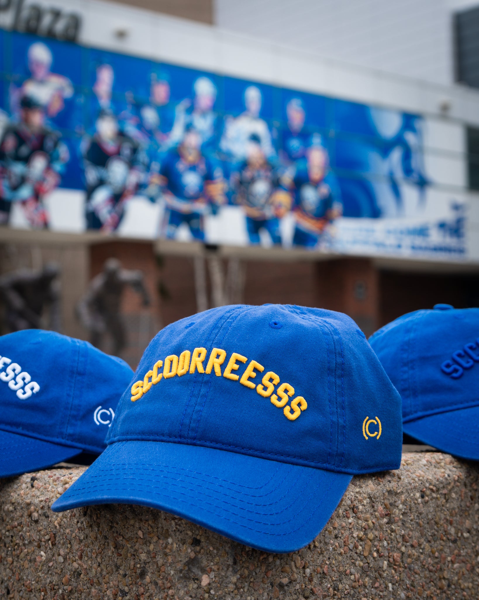 Royal "Sccoorreesss" Yellow Dad Cap