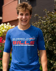 New Era Buffalo Bills Royal & Red Activewear T-Shirt