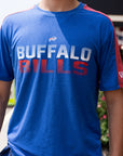 New Era Buffalo Bills Royal & Red Lightweight Short Sleeve Shirt