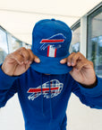 New Era Bills 3rd Down Royal Pullover Hoodie