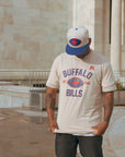 New Era Bills 3rd Down Distressed Historic Stone T-Shirt