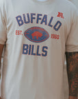 New Era Bills 3rd Down Distressed Historic Stone T-Shirt