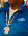 Buffalo Bills Josh Allen 17 MVP Bling Chain