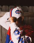 New Era 9FIFTY Buffalo Bills White Helmet Snapback Hat