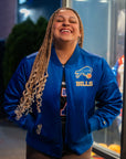 Women's New Era Buffalo Bills Floral Logo Royal Jacket