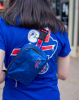 Buffalo Bills Royal & Red Crossbody Bag