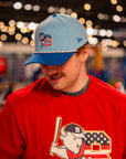 New Era 9SEVENTY Buffalo Bisons 2025 Stars & Stripes Stretch Snap