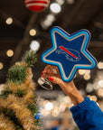 Buffalo Bills Light Up Neon Star Tree Topper